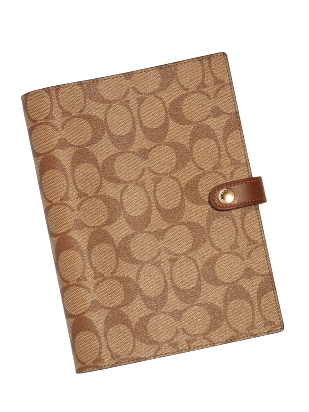 Coach Notebook Signature Khaki